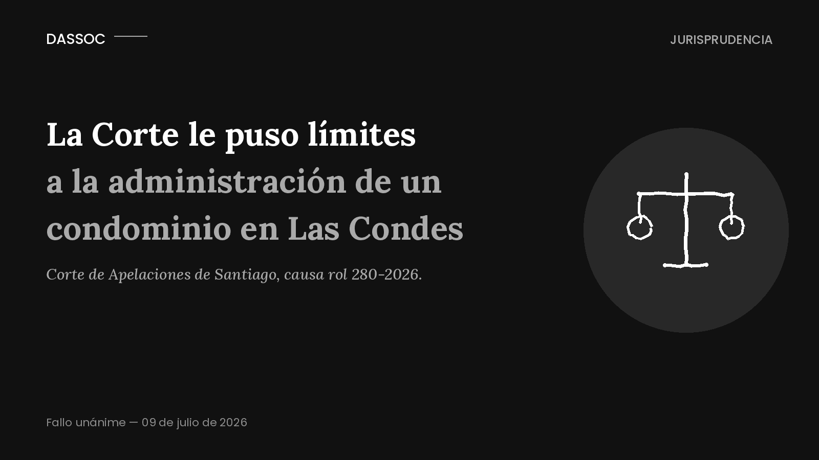 La Corte le pone límites a las administraciones de condominios